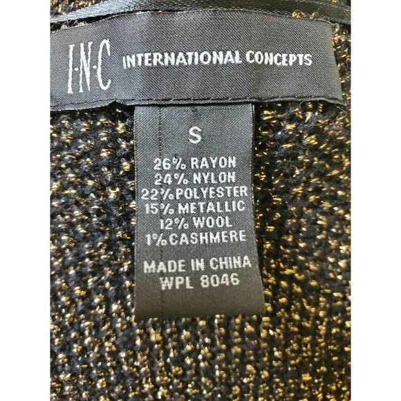 NWT "INC" Sweater Jacket One Hook Size Small - Picture 10 of 12